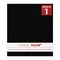 Black with Black Core 14x16 Uncut Mat Board - Blank Sheets, No Opening